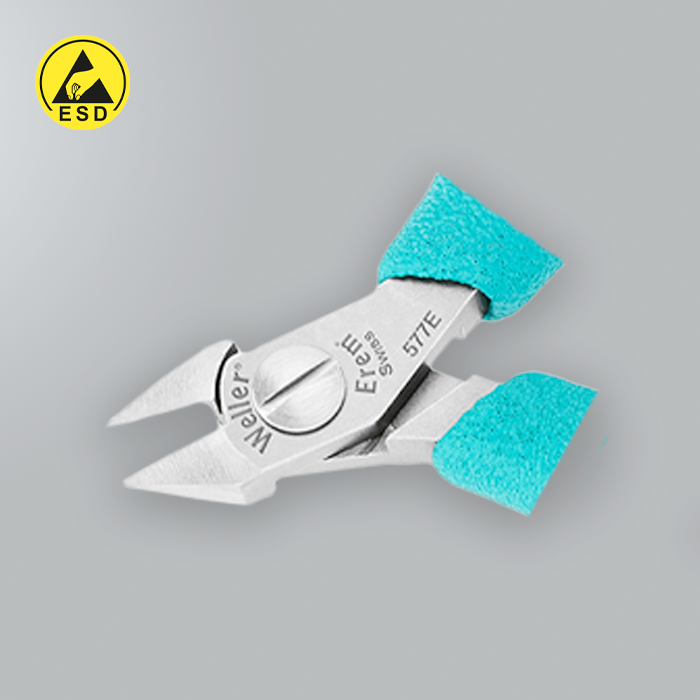 Erem 577E - Tapered Head Side Cutter - Flush ESD (E-577E) Erem 577E - Tapered Head Side Cutter - Flush ESD (E-577E)